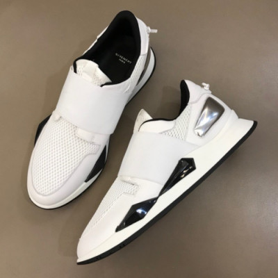 Givenchy 2019 Couple Leather Trainer - 지방시 커플 레더 트레이너 Giv0145x.Size(225 - 265).화이트