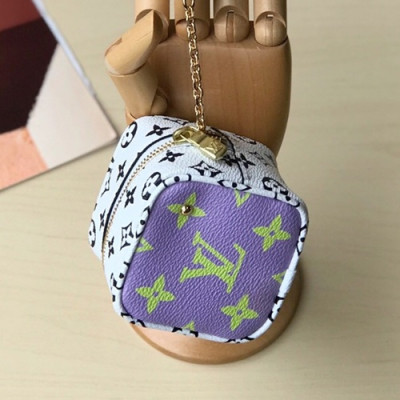 Louis Vuitton 2019 Womens Cube Coin Purse  - 루이비통 2019 여성 큐브 코인 퍼스 LOUW0024.퍼플