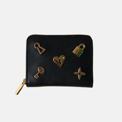 Louis Vuitton 2019 Womens Epi Zippy Coin Purse  M63993 - 루이비통 2019 여성 에삐 지피 코인 퍼스 LOUW0079.Size(11cm).블랙