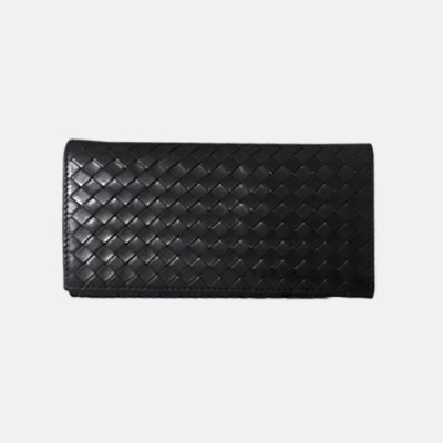 Bottega Veneta 2019 Wallet - 보테가베네타 남여공용 장지갑 081-BVW0009.19cm,블랙