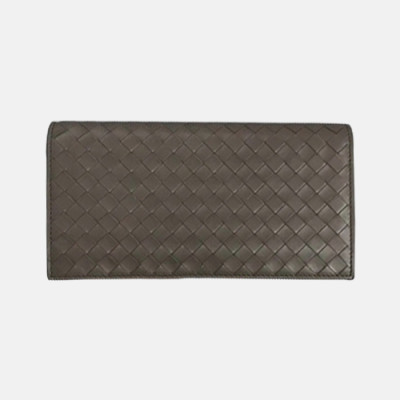 Bottega Veneta 2019 Wallet - 보테가베네타 남여공용 장지갑 2040-BVW0011.19cm,그레이