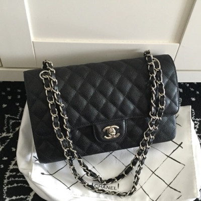 Chanel Women Chain Shoulder Bag 1112 ,25CM - 샤넬 여성용 체인 숄더백1112 -  CHAB0668,25CM,블랙