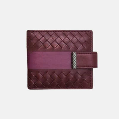 Bottega Veneta 2019 Wallet - 보테가베네타 남여공용 반지갑 1068-BVW0113.11cm.와인