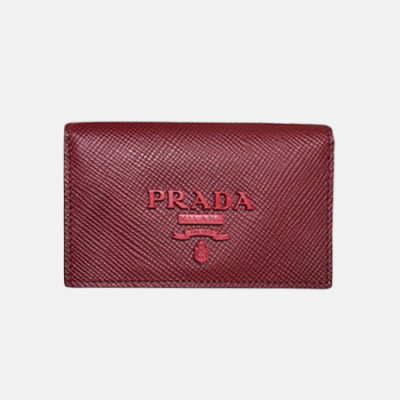 Prada 2019 Saffiano Card Holder 1MC122 - 프라다 사피아노 남여공용 카드 홀더 PRAW0037. 11CM.레드