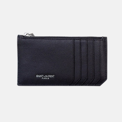 Saint Laurent 2019 Card Purse 346104 - 입생로랑 남여공용 카드 퍼스 SLW0007. 13CM.블랙