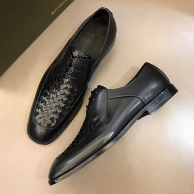 Bottega Veneta 2019 Mens Business Leather Oxford - 보테가베네타 남성 비지니스 레더 옥스퍼드  Bot0073x.Size(245 - 265).블랙