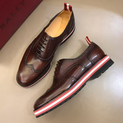 [커스텀급]Bally 2019 Mens Business Leather Oxford - 발리 남성 비지니스 레더 옥스퍼드 Bly0101x.Size(245 - 265).브라운