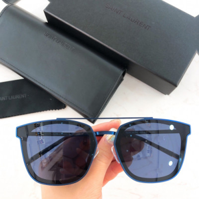 Saint Laurent 2019 Mm/Wm Trendy Metal Frame Eyewear - 입생로랑 남자 트렌디 메탈 프레임 선글라스 Ysl0068x.Size(61-17-145).4컬러