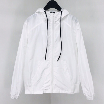 Y-3 2019 Mens Logo Printing Sunscreen Windproof Jacket- 요지야마모토 남성 로고 프린팅 자외선차단 방풍자켓 Y3/0029x.Size (s - xl).화이트