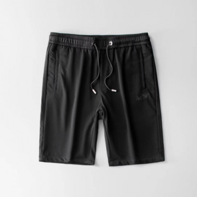 Armani 2019 Mens Casual Cotton Training Half Pants - 알마니 남성 캐쥬얼 코튼 트레이닝 반바지 Arm0216x.Size(30 - 40).블랙