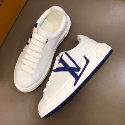 Louis Vuitton 2019 Womens Initial Logo Lambskin Sneakers  - 루이비통 여성 이니셜 로고 램스킨 스니커즈 Lou01087x.Size(225 - 245).네이비