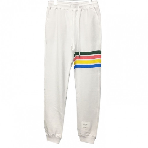 Thom Browne 2019 Mens Logo Cotton Trainning Pants - 톰브라운 남성 로고 코튼 트레이닝 팬츠 Tho0125x.Size(m - xl).화이트