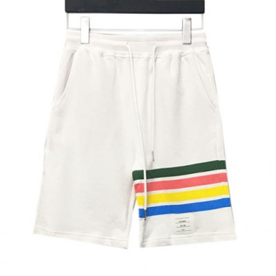 Thom Browne 2019 Mens Casual Logo Training Short Pants - 톰브라운 남성 캐쥬얼 로고 트레이닝 반바지 Tho0126x.Size(m - xl).화이트