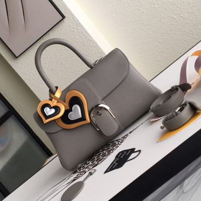 Delvaux 2019 Leather Tote Shoulder Bag,28s CM - 델보 2019 레더 토트 숄더백,DVB0171.28s CM,그레이