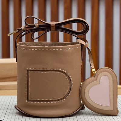 Delvaux 2019 Pin Leather Shoulder Bag- 델보 2019 핀 레더 숄더백,DVB0265 .연카멜베이지