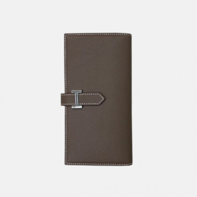 Hermes 2019 Womens  Epsom Leather Wallet - 에르메스 2019 여성용 엡송 레더 장지갑 HERW0022,그레이