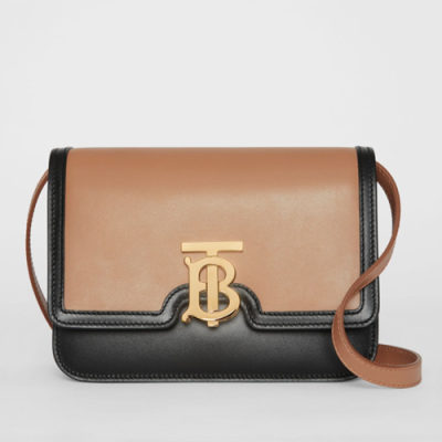 Burberry 2019 TB Shoulder Bag, 21cm - 버버리 2019 TB 여성용 숄더백,BURB0288,21cm,베이지+블랙