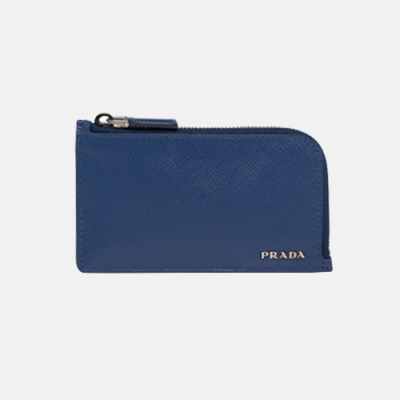 Prada 2019 Saffiano Card Purse 2MC021 - 프라다 사피아노 남여공용 카드 퍼스 PRAW0048,13CM.블루