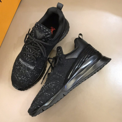 Louis vuitton 2019 Mens Canvas Running Shoes - 루이비통 남성 캔버스 런닝화 Lou01120x.Size(240 - 270).블랙