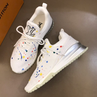 Louis vuitton 2019 Mens Canvas Running Shoes - 루이비통 남성 캔버스 런닝화 Lou01121x.Size(240 - 270).화이트