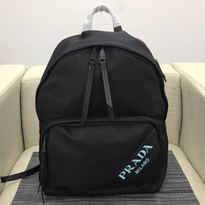 Prada 2019 Nylon Back Pack ,38CM - 프라다 2019 나일론 남여공용 백팩 PRAB0039,38CM,블랙