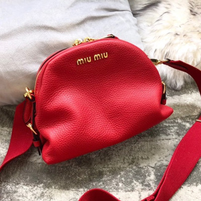 MiuMiu 2019 Shoulder Cross Bag,24cm - 미우미우 2019 숄더 크로스백,5BH092 , MIUB0122 , 24cm,레드