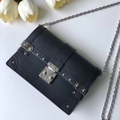 Louis Vuitton 2019 Trunk Wallet Chain Shoulder Cross Bag,19cm - 루이비통 2019 트렁크 월릿 체인 숄더 크로스백 M67507,LOUB1337,19cm,블랙