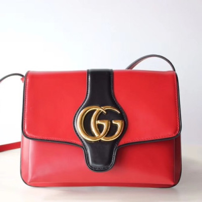 Gucci 2019 Arli  Shoulder Bag,27CM - 구찌 2019 알리 숄더백 550126,GUB0627,27CM,레드