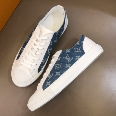 [매장판]Louis vuitton 2019 Mens Business Classic Monogram Sneakers  - 루이비통 남성 비지니스 클래식 모노그램 스니커즈 Lou01139x.Size(240 - 270).블루