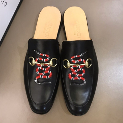 Gucci 2019 Mens Horsbit Signature Snake Blopper-mule - 구찌 남성 홀스빗 시그니처 스네이크 블로퍼뮬 Guc01202x.Size(240 - 275).블랙