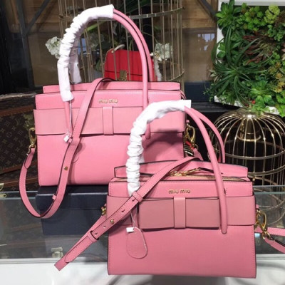 MiuMiu 2019 Women Tote Shoulder Bag ,26 / 29cm - 미우미우 2019 여성용 토트 숄더백,5BA056 / 5BA055, MIUB0268 , 26/29cm,핑크