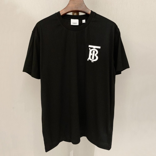 [매장판]Burberry 2019 Mm/Wm Logo Cotton Short Sleeved Tshirt - 버버리 남자 로고 코튼 반팔티 Bur0835x.Size(xxs - xl).블랙