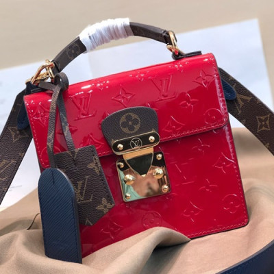 Louis Vuitton Spring Street Tote Shoulder Bag,17cm- 루이비통 스프링 스트리트 토트 숄더백 M90376,LOUB1378,17cm,레드