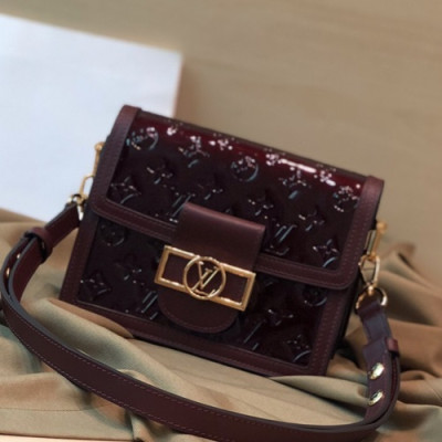 Louis Vuitton 2019 Dauphine Shoulder Bag,20cm - 루이비통 2019 다프네 여성용 숄더백,M44580 ,LOUB1392,20cm,와인