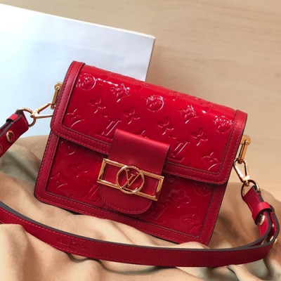 Louis Vuitton 2019 Dauphine Shoulder Bag,20cm - 루이비통 2019 다프네 여성용 숄더백,M44580,LOUB1393 ,20cm,레드