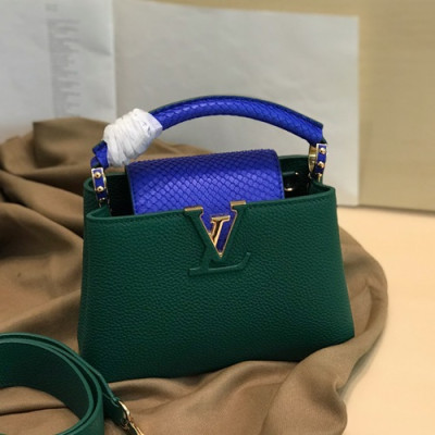 Louis Vuitton 2019 Capucines Tote Shoulder Bag,21cm - 루이비통 2019 카푸신 토트 숄더백  M95509,LOUB1403 ,21cm,그린