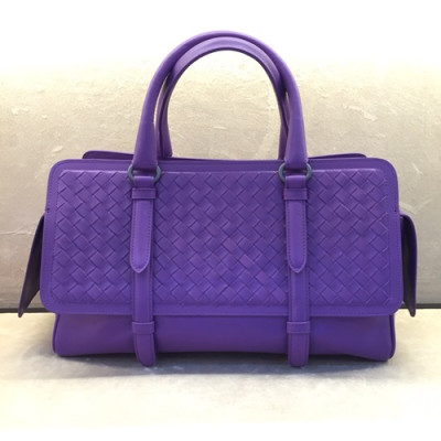 Bottega Veneta Leather Women Tote Bag,34cm - 보테가 베네타 레더 여성용 토트백 2270,BVB0248,34cm,퍼플