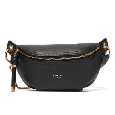 Givenchy 2019 Whip Leather Shoulder Bag / Belt Bag,28CM - 지방시 2019 휩 레더 숄더백 / 벨트백,GVB0045,28CM,블랙