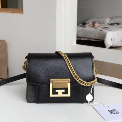 Givenchy 2019 Leather Shoulder Bag,15.5CM - 지방시 2019 레더 여성용 숄더백,GVB0064,15.5CM,블랙