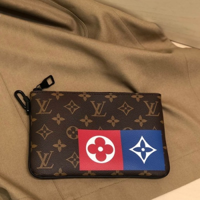 Louis Vuitton 2019 Monogram Pochette Clutch ,24cm - 루이비통 2019 모노그램 포쉐트 남여공용 클러치 M67814,LOUB1433 ,24cm,브라운