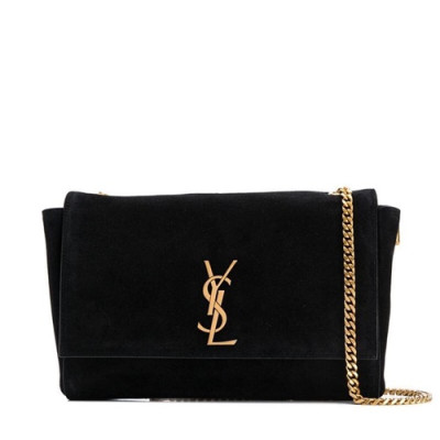 Saint Laurent 2019 Women Kate Reversible Chain Shoulder Bag ,28.5CM - 입생로랑 2019 여성용 케이트 리버서블 체인 숄더백 553804 , SLB0381,28.5CM,블랙(금장)