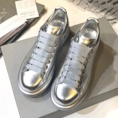 Alexander McQueen 2019 Mm/Wm Oversol Sneakers - 알렉산더맥퀸 2019 남자 오버솔 스니커즈 Qeen0066x.Size(225 - 270).실버