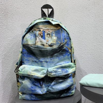 Off White 2019 Nylon Back Pack,46.5cm - 오프화이트 2019 나일론 남여공용 백팩 5567-OFFB0005,46.5cm,멀티