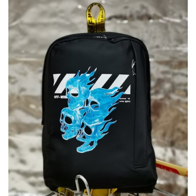 Off White 2019 Nylon Back Pack,43cm - 오프화이트 2019 나일론 남여공용 백팩 OFFB0064,43cm,블랙