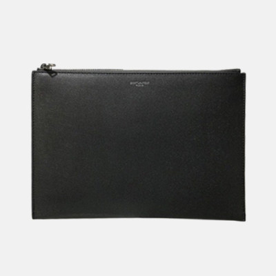 Saint Laurent 2019 Leather Clutch Bag , 30cm - 입생로랑 2019 레더 남여공용 클러치백 ,397294, SLB0410,30cm,블랙