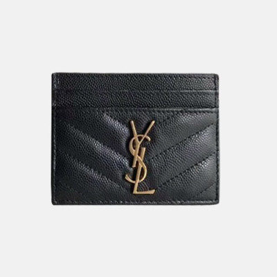 Saint Laurent 2019 Card Purse - 입생로랑 남여공용 카드 퍼스 SLW0014.블랙