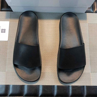 Givenchy 2019 Mens Casual Leather Slipper - 지방시 남성 캐쥬얼 레더 슬리퍼 Giv0191x.Size(240 - 275).블랙