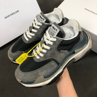 Balenciaga 2019 Mm/Wm Triple'S Clear Sole Runner - 발렌시아가 남자 트리플S 러너 Bal0249x.Size(225 - 275). 그레이