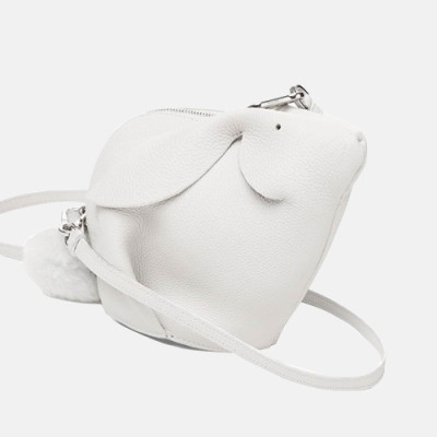 Loewe Bunny Mini Cross Bag,20CM - 로에베 버니 미니 크로스백 ,LOEB0012 ,20CM, 화이트