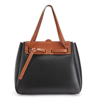 Loewe 2019 Lazo Tote Shoulder Shopper Bag, 32CM - 로에베 2019 라조 토트 숄더 쇼퍼백 ,LOEB0059, 32CM, 블랙